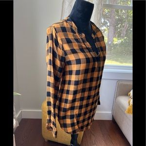 Mustard yellow light weight tunic